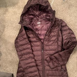 REI down 3/4 length jacket. Women’s small